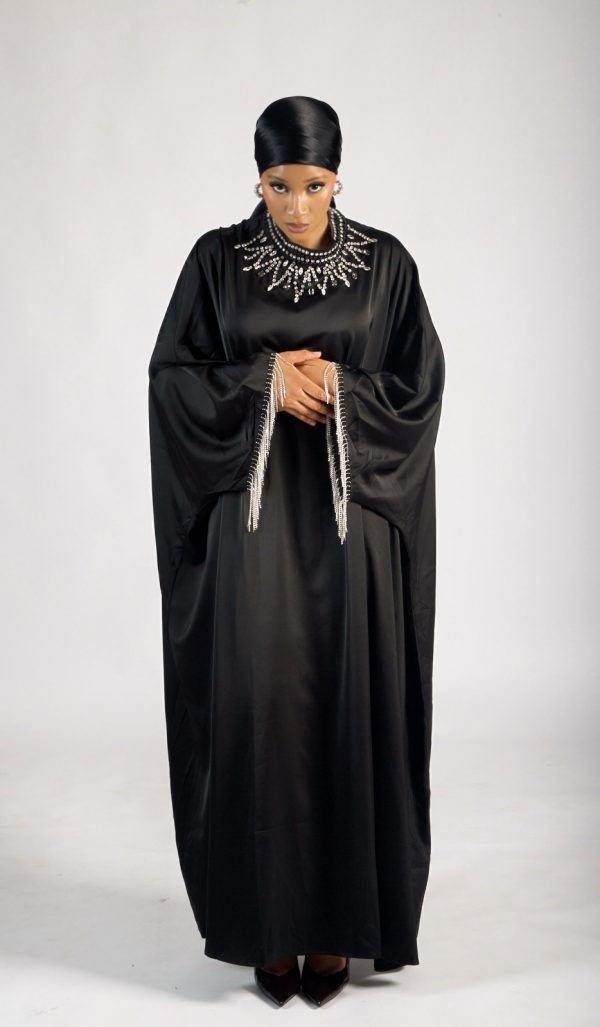 ABAYA Habi Noir – Image 2