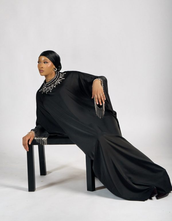 ABAYA Habi Noir – Image 8