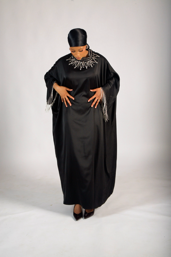 ABAYA Habi Noir – Image 4