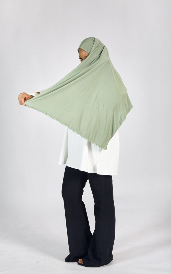 Le Hijab Jade Élégance – Image 4