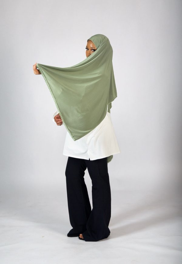 Le Hijab Jade Élégance – Image 2