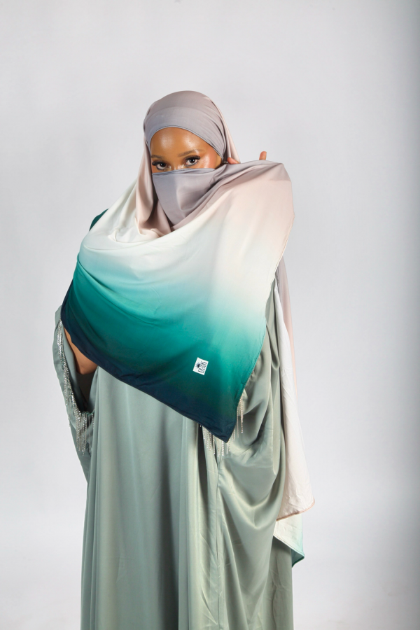Le Hijab Vert Nuancé – Image 5