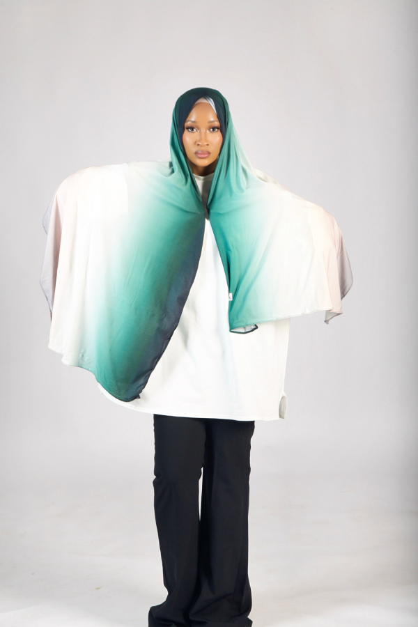 Le Hijab Vert Nuancé